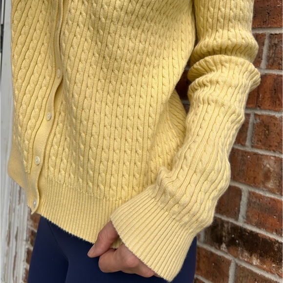 Lauren Ralph Lauren cotton cable knit cardigan - Picture 5 of 5